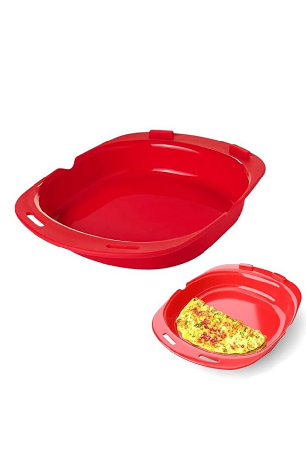 Big Bargain Store Non-Stick Microwave Egg Cooker, Silicone Omelette Maker, Microwave Egg Poacher fo