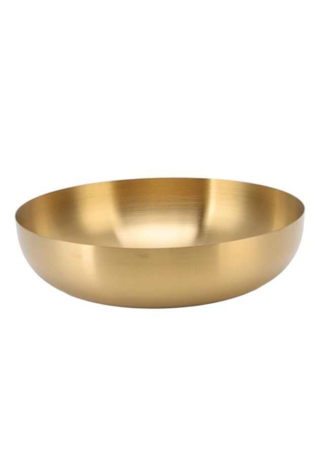 Mixing Bowl, Salad Bowl Thickened Multi Functional Easy Cleaning Golden for Noodle for Restaurant for Kitchen