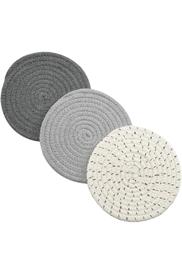 KASTWAVE Potholders Set placemats Trivets Set for Hot Pots and Pans Multi-use Hot Mats Non-Slip Sty