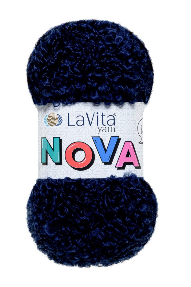 Nova Hand Knitting Yarn 20% Polyester 80% Acrylic 100Gr (Ln5301 Dark Blue)
