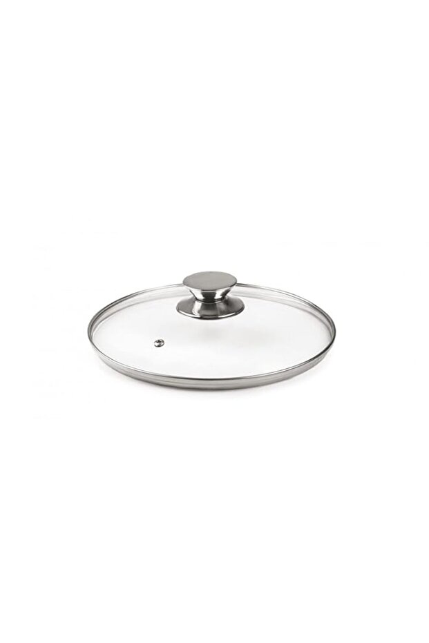 IBILI GLASS COVER S/S KNOB 28 CM