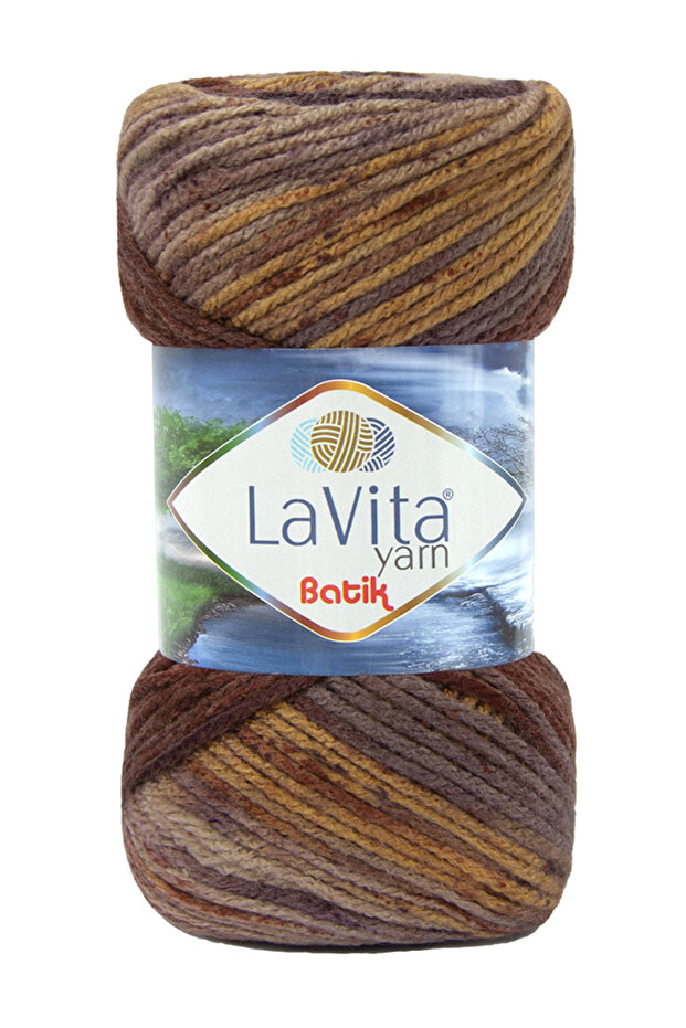 Batik Hand Knitting Yarn 100% Acrylic 100Gr (Dg20 Piano)
