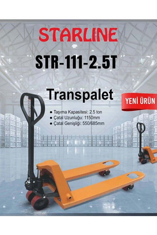 STR-111-2,5T Transpalet - 1