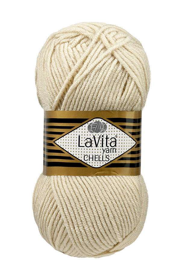 Chells Hand Knitting Yarn 100% Acrylic 100Gr (0553 Stone)