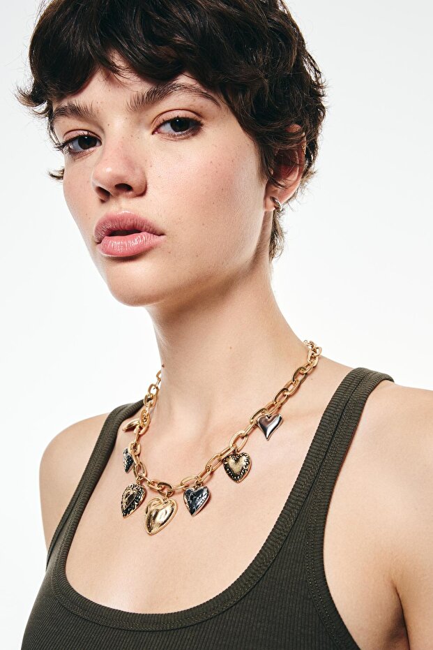 Çoklu uçlu kolye - 1