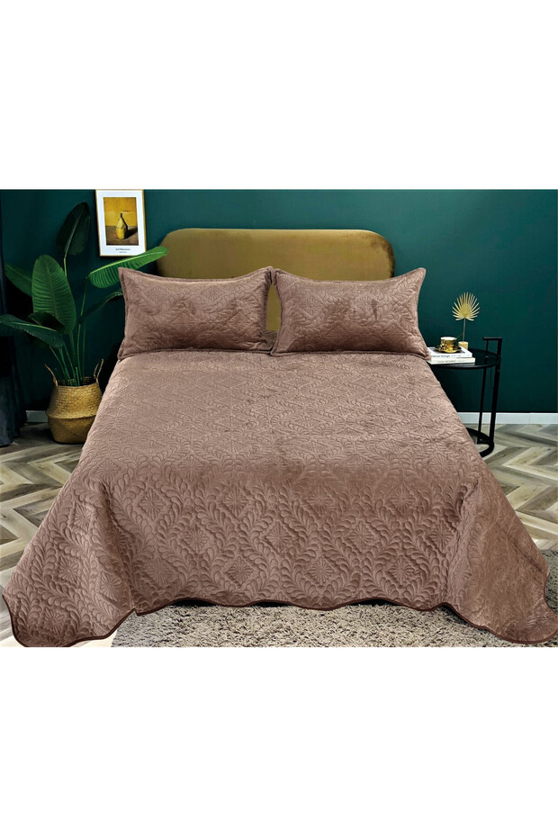 Double Bed Sheet Set with Bedspread - 1