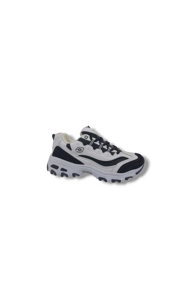 Solazer 0490 Women's White Sneakers Sports Shoes