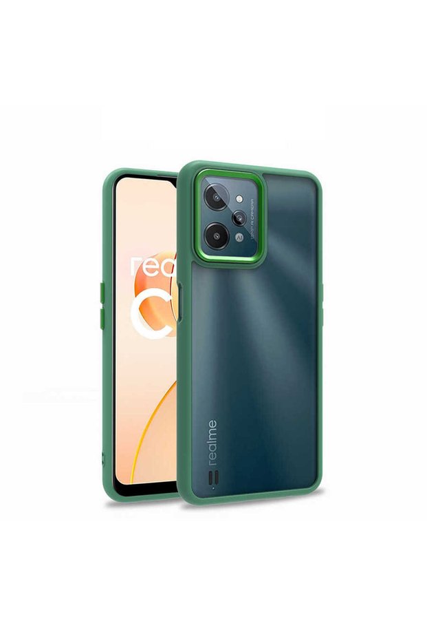 Realme C31 Case Scks Flora Cover - Green
