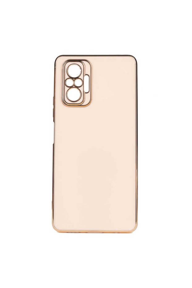 حافظة هاتف Redmi Note 10 Pro SCKS Bark Cover - ذهبي وردي