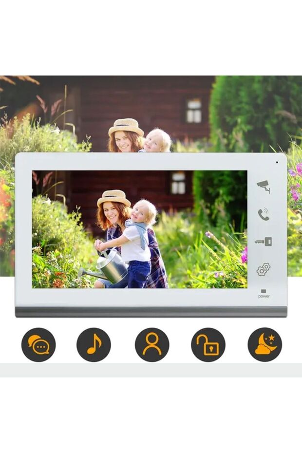 Video intercom system with 7-inch screen, CRISTALIS SALE™, Video intercom with 5 access keys - 13