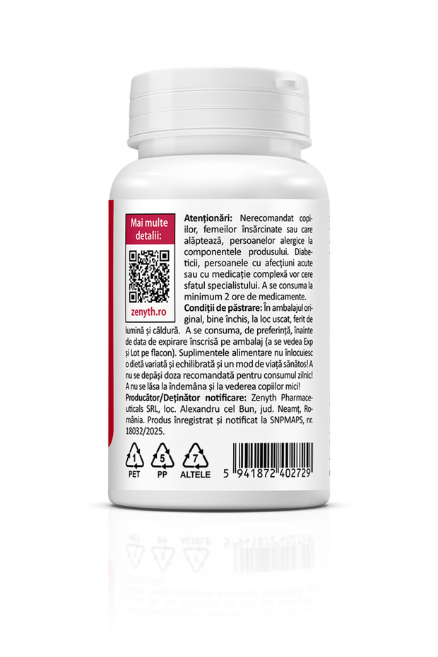 Berberina Optimum cu Berbevis® extract 550 mg, 30 capsule - 3