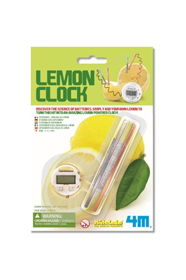 Educational toys, 4M, Lemon Clock. - 4