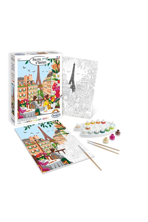 Malování podle čísel - Paříž - - 2