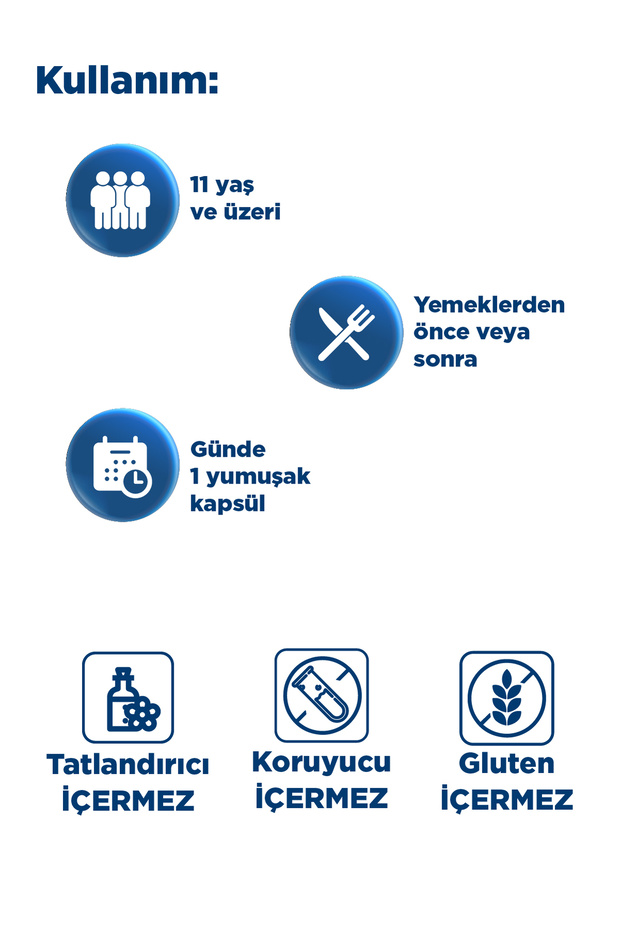 Coenzyme Q10 200 Mg 30 Yumuşak Kapsül - KoenzimQ10 – Ubikinon - Kalp - 5