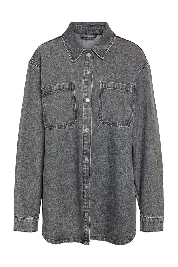 Nmalva L/S Dnm Shacket Az450Mg Noos - 1