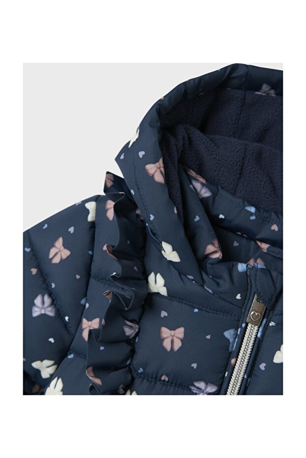 Nbfmay Puffer Jacket Aop Frill - 4