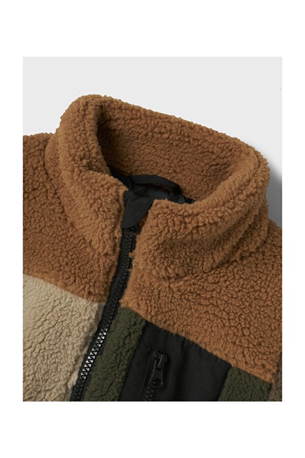 Nmmmonico Teddy Jacket Block - 3