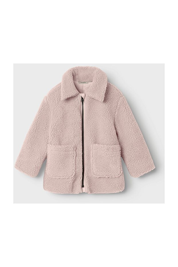 NMNNALO LONG SHERPA JKT SOLID LIL - 4