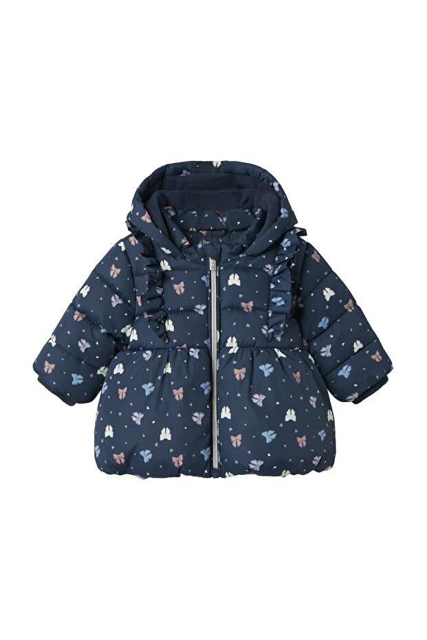 Nbfmay Puffer Jacket Aop Frill - 1