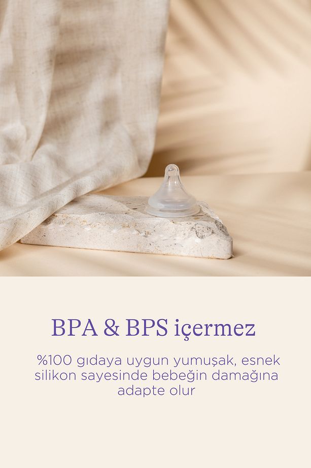 160 ml Cam Biberon ve NaturalWave® Biberon Emziği (1 Ay+) - 6