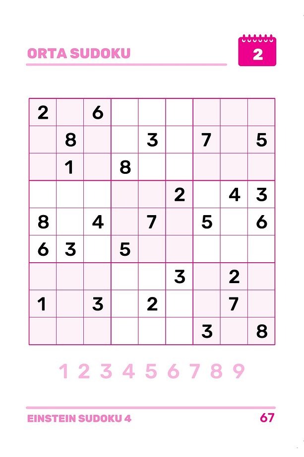 Sudoku Dahilerin Sayı ve Mantık Oyunları 2 - 5