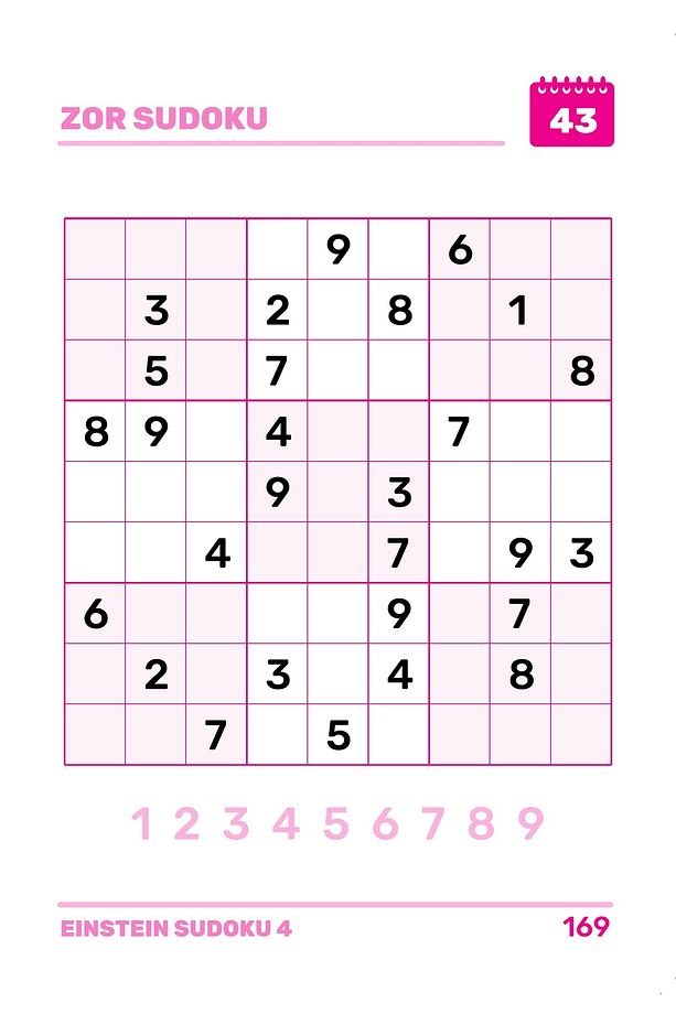 Sudoku Dahilerin Sayı ve Mantık Oyunları 2 - 6