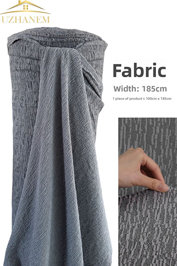 jacquard fabric, used for dirt cushion cover seat cover, thick elastic 100cm x 185cm