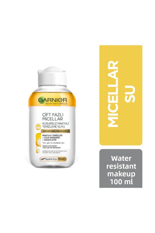 Dual Phase Micellar Perfect Makeup Cleansing Water 100ml Travel Size