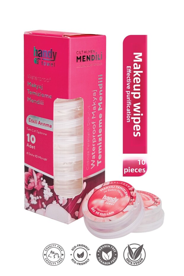 Makeup Removal & Skin Care Wipes 10 Pieces