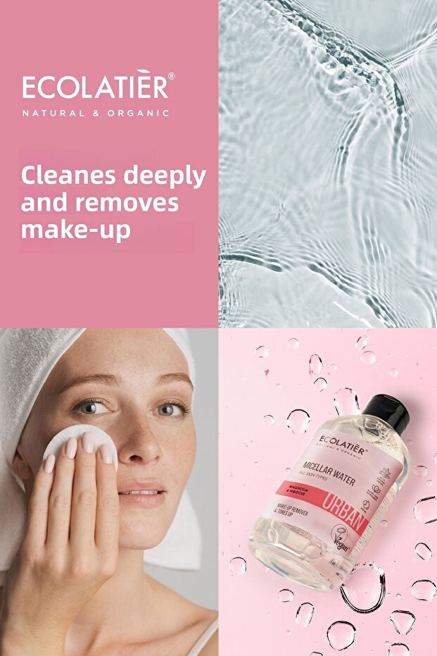 Makyaj Temizleme Micellar Suyu Nemlendirici % 99 Doğal Tüm Ciltler ıçin، 400 مل - 5