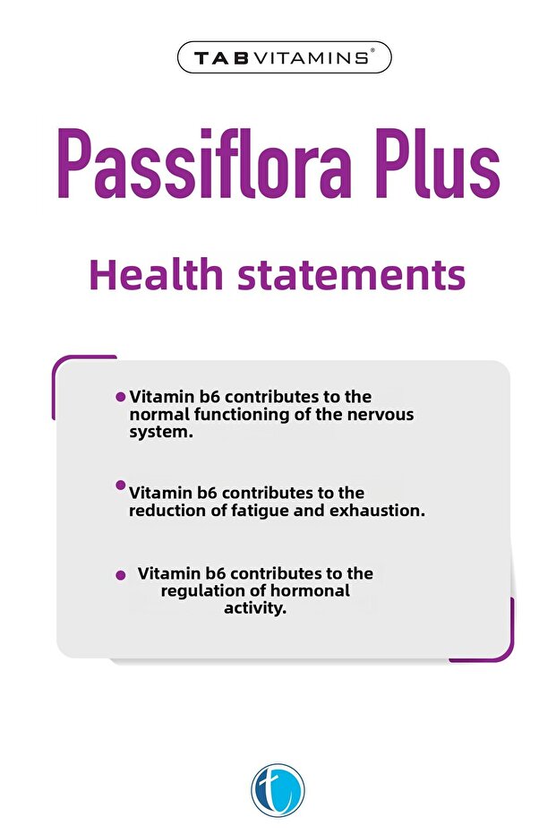Passiflora Plus 30 Tablets - 4