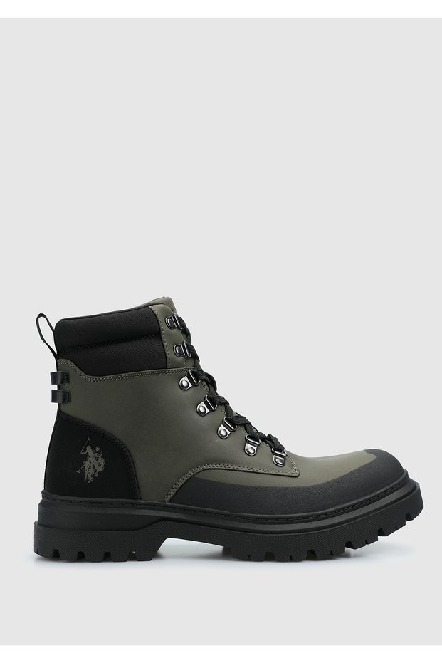 Zayn 4Pr Khaki Men's Biker Boots