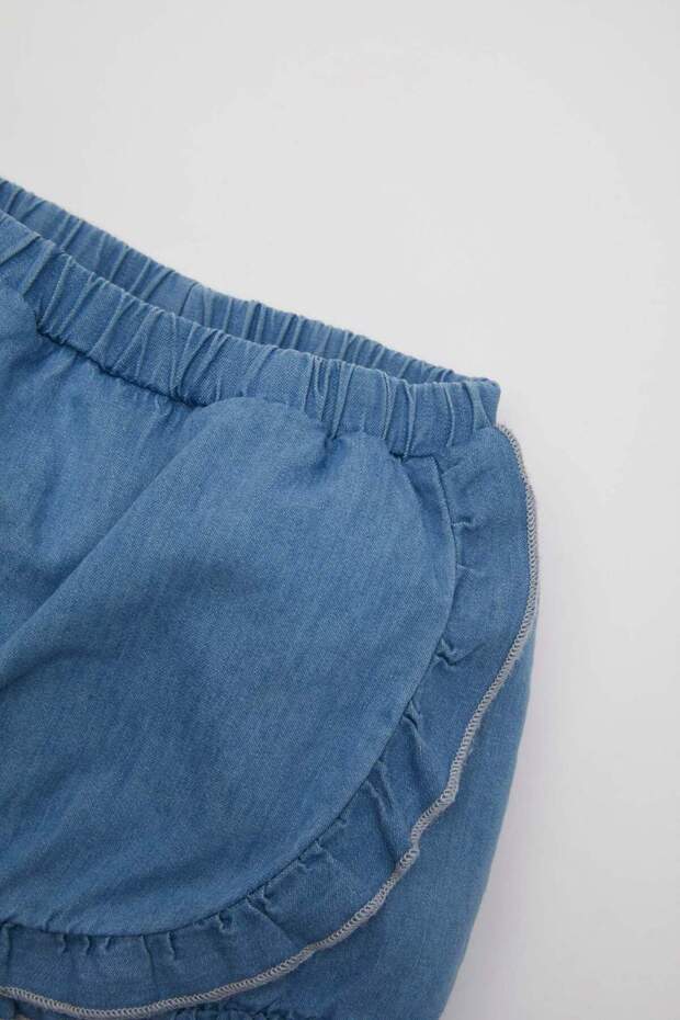 Kız Bebek Jean Şort Etek D4613A524SM - 2