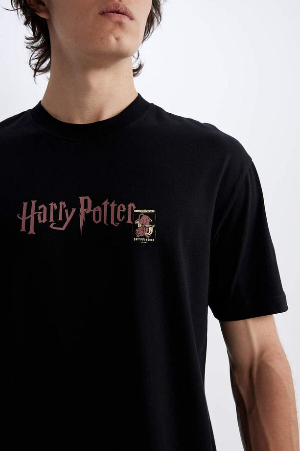 Harry Potter Regular Fit Bisiklet Yaka Kısa Kollu Tişört C5994AX24HS - 5