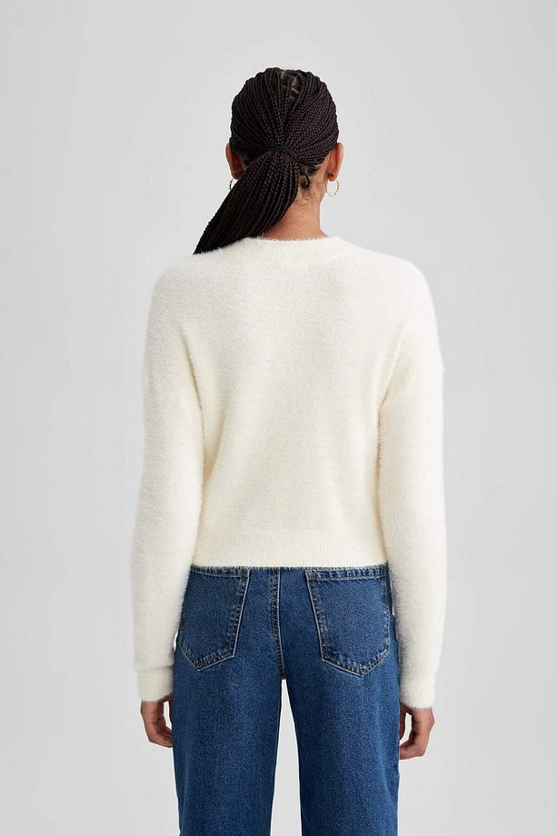 Regular Fit Yarım Balıkçı Yaka Triko Kazak A4252AX23CW - 5