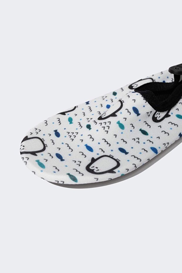 Erkek Çocuk Baskılı Deniz Ayakkabısı D5210A824SM - 5