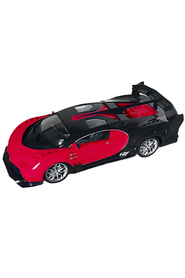 DIVO RC Car 1:14 Scale Fast 2.4GHz Cool Lights with Open Door ,boot rechargeable Red
