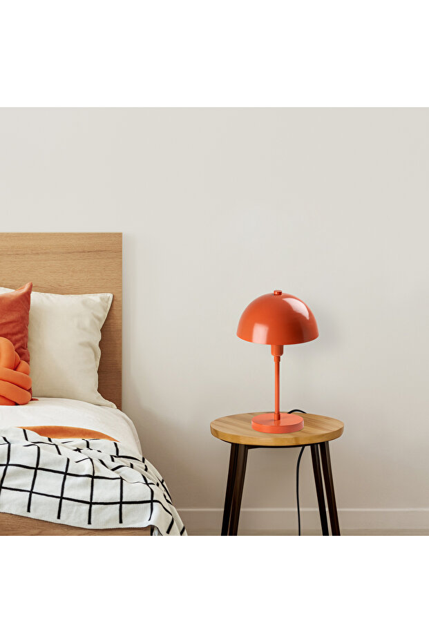 Penumbra Masa Lambası, Metal Gövde, Kablolu Elektrikli, E14 Duy - 7