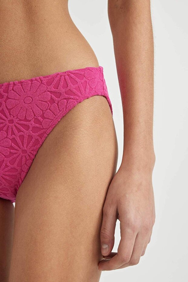 Regular Fit Çiçekli Bikini Altı-Fall in Love B6902AX24SM - 6
