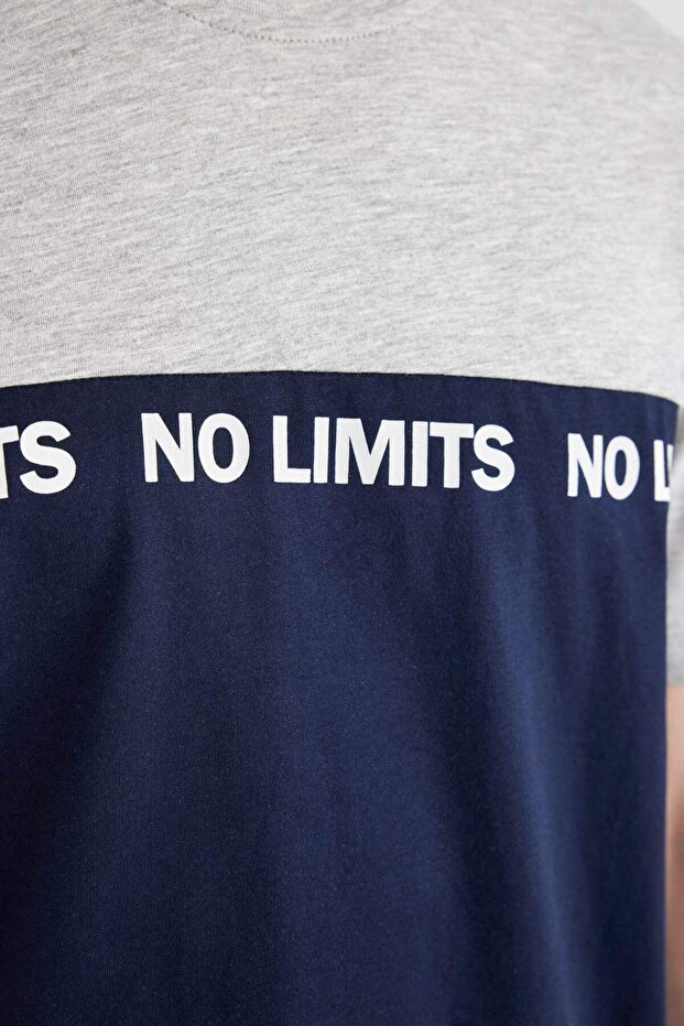 Regular Fit Pijama Takımı Baskılı Kısa Kollu Üst Şort C2879AX24SM - 5