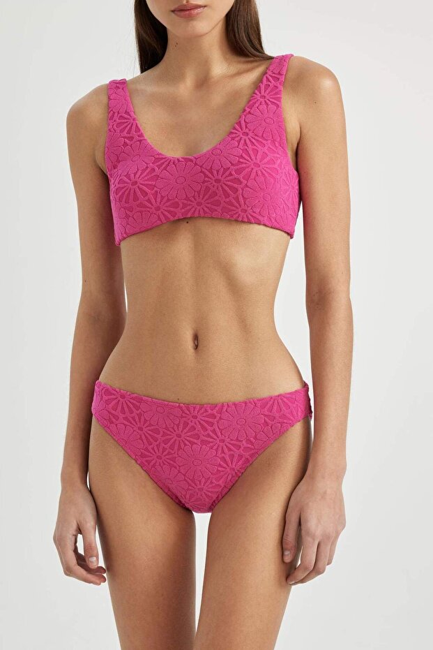 Regular Fit Çiçekli Bikini Altı-Fall in Love B6902AX24SM - 5