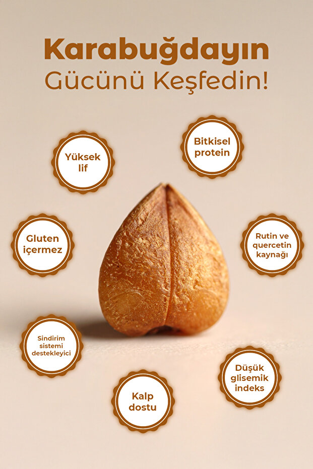Glutensiz Karabuğday Unu 500 gr - 3