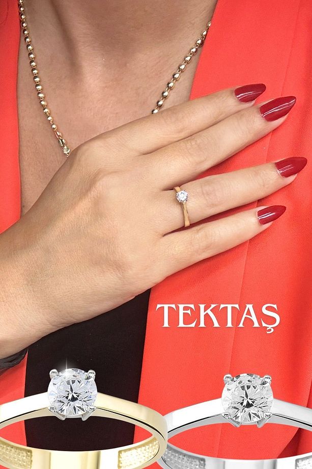 Tektaş Altın Yüzük - 1
