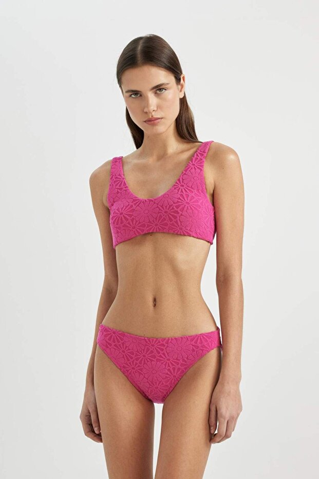 Regular Fit Çiçekli Bikini Altı-Fall in Love B6902AX24SM - 2