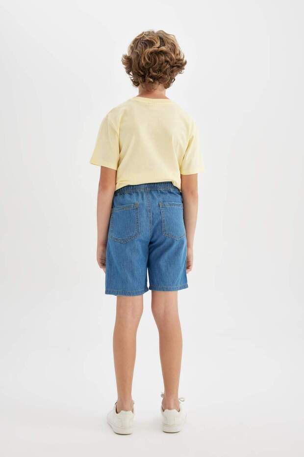 Erkek Çocuk Jean Şort B5765A824SM - 5