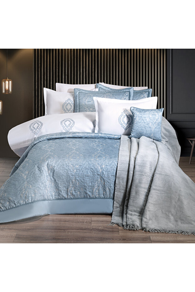 Home Peru Dowry Set 11 Pieces-Blue