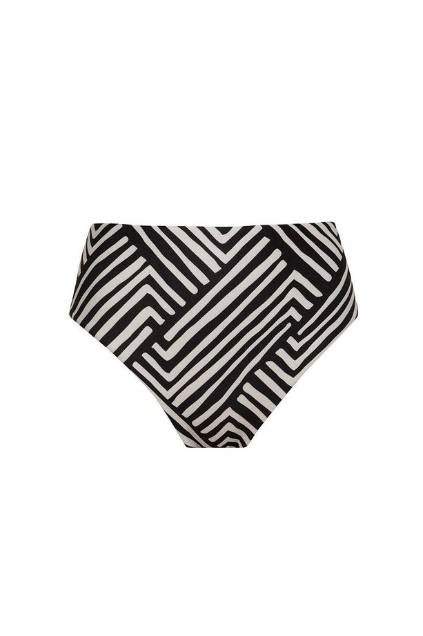 Regular Fit Çizgili Yüksek Bel Bikini Altı-Fall in Love C3199AX24SM - 7