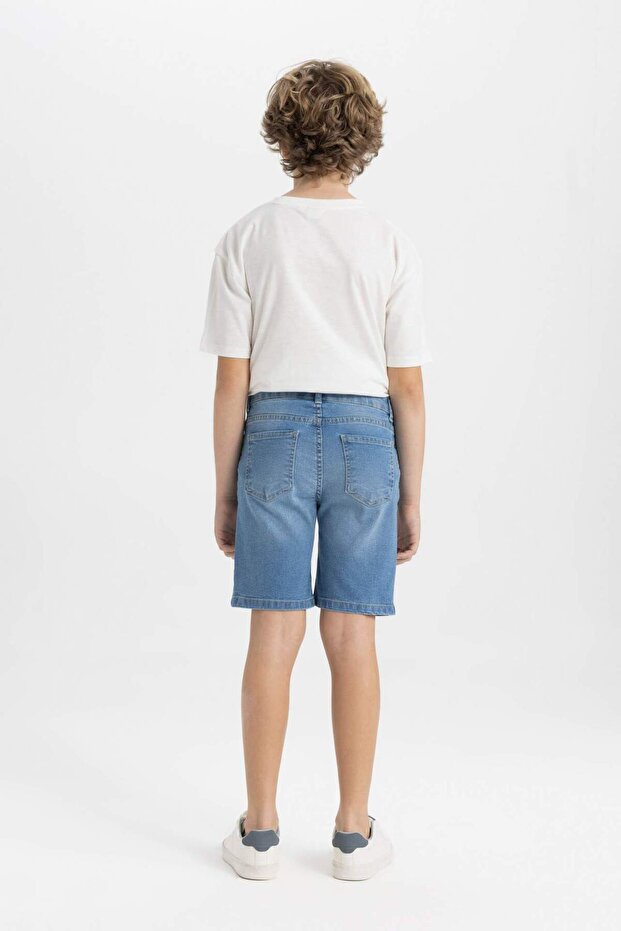 Erkek Çocuk Jean Şort B5751A824SM - 7