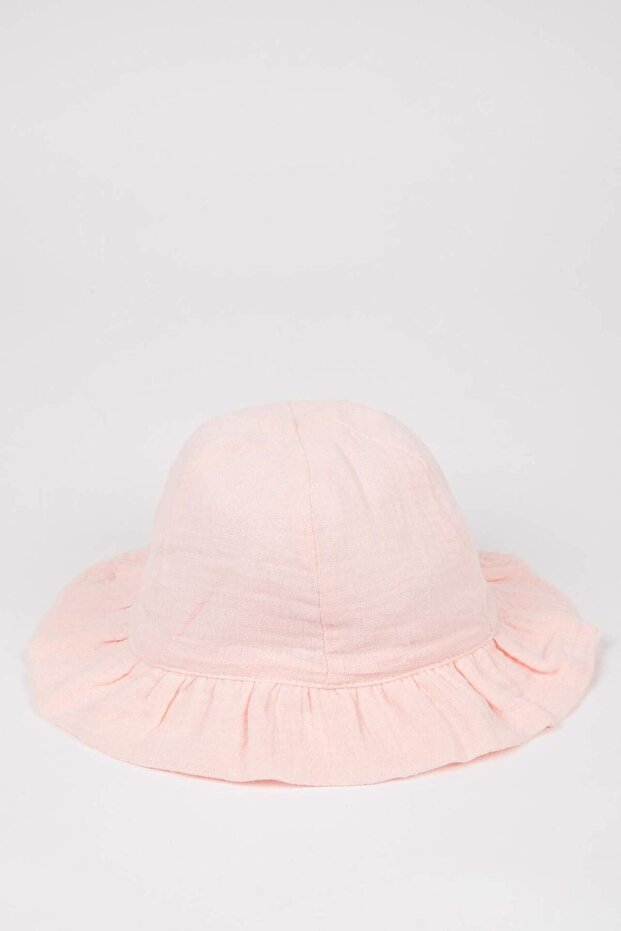 Kız Bebek Müslin Bucket Şapka B7988A524SM - 4