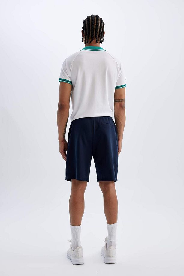 DeFactoFit Standart Fit Sporcu Basic Düz Kısa Paça Şort C0427AX24SM - 6